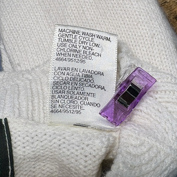 Vintage 90s Dana Scott Floral Cottagecore Sweater Small Grannycore Granny Chic - Picture 10 of 11